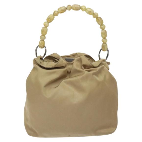 Dior Maris Pearl Beige NYLON shoulder - Picture 1 of 10